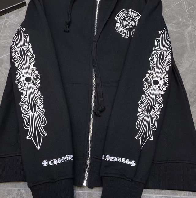 クロムハーツ Chrome Hearts パーカー CH カジュアル プリント